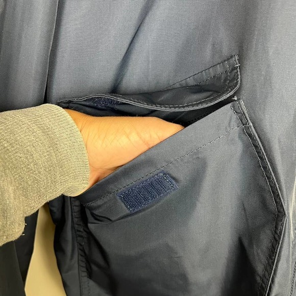 Slate & Stone Navy Bomber Jacket Size XL - Picture 12 of 14